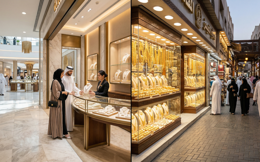 Profit Comparison of Mall and High-Street Jewellery Stores in the GCC
